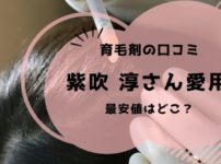 紫吹淳　育毛剤